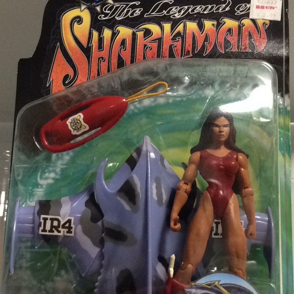 INIKI Action Figure NEW IN BOX 1997 Shark Man